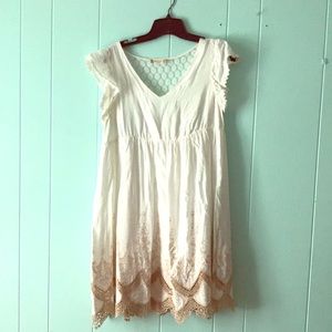 White babydoll dress, worn once